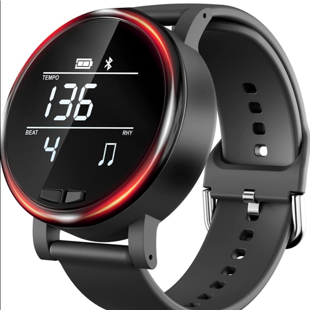 PIDOSO Smart Metronome watch Digital Music Tool with Vibration with charger